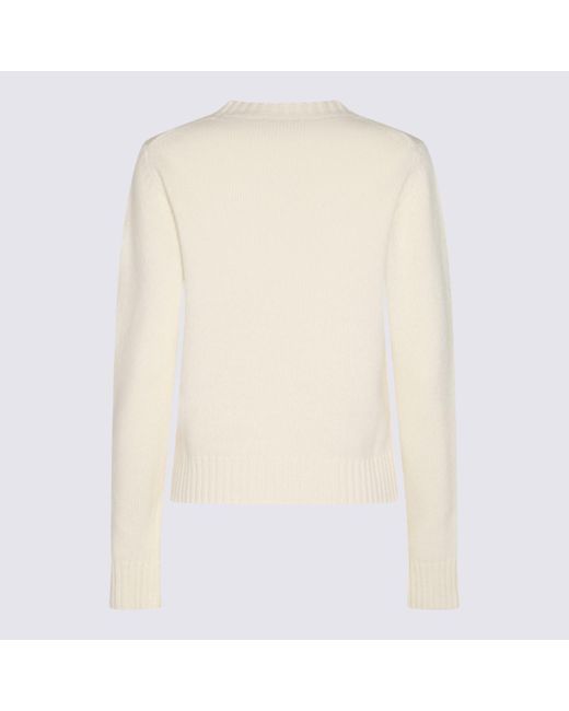 Ganni White Sweaters