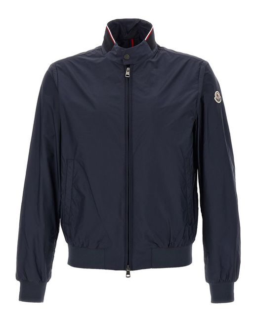 Moncler Blue 'Reppe' Waterproof Jacket for men