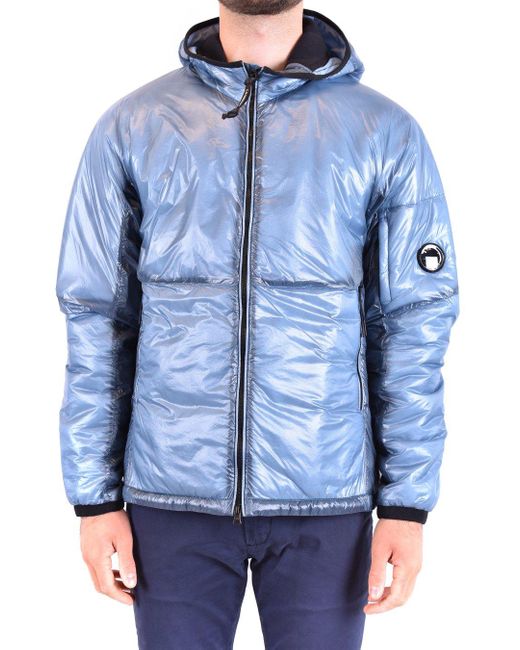 C.P. Company Synthetic Down Jacket in Silver (Blue) for Men - Save 41% -  Lyst