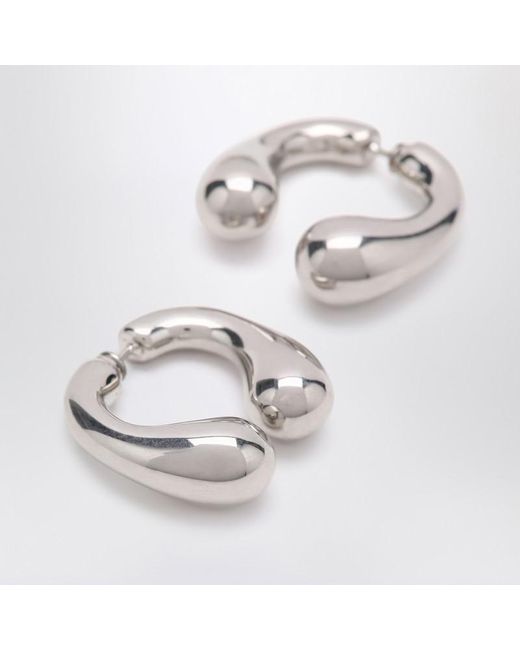 Panconesi Metallic P Helix Earrings