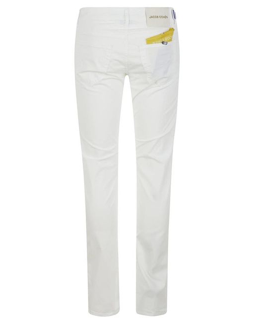 Jacob Cohen Jeans White for Men | Lyst