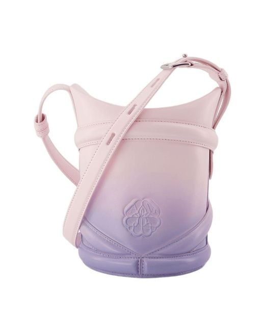 McQueen The Curve Hobo Bag in Purple | Lyst UK