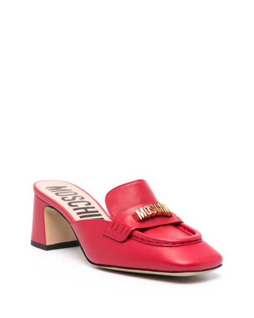 Moschino Red Sandals