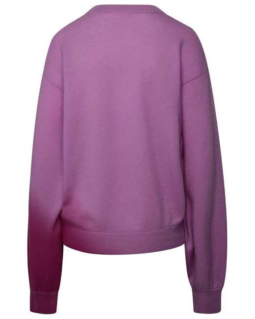 Crush Purple Pink Cashmere Sweater