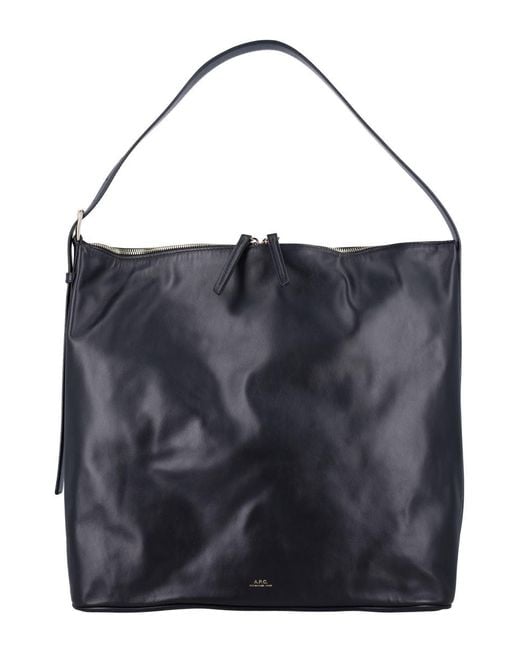 A.P.C. Black Vera Maxi Bag