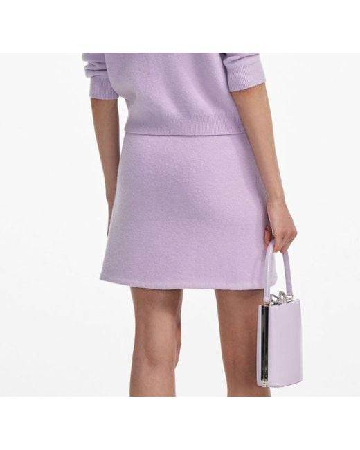 Self-Portrait Purple Skirts