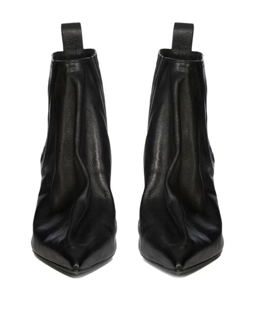 Rick Owens Black Ankle Taco
