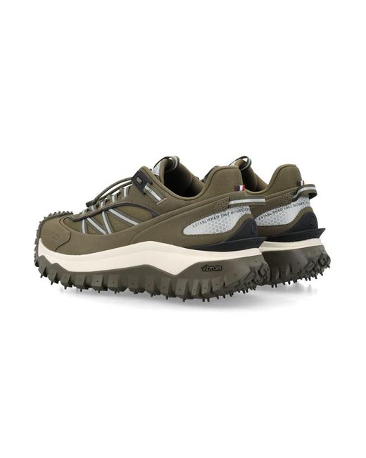 Moncler Gray Trailgrip Trainers for men