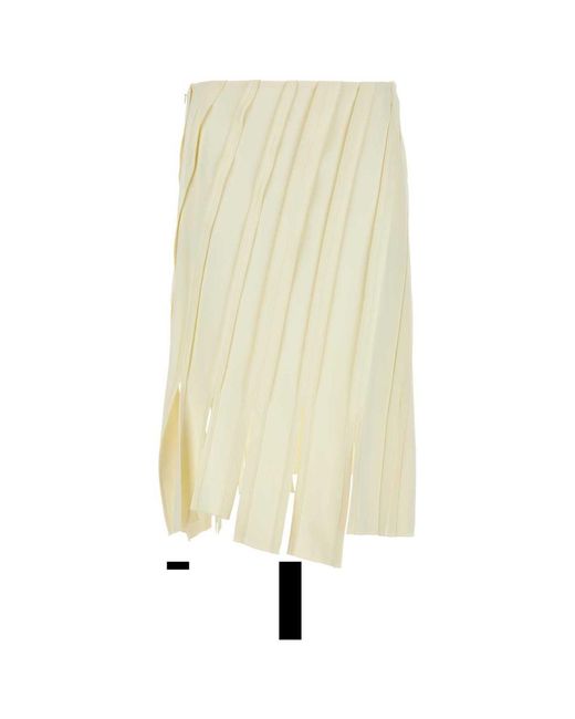 Bottega Veneta White Skirts