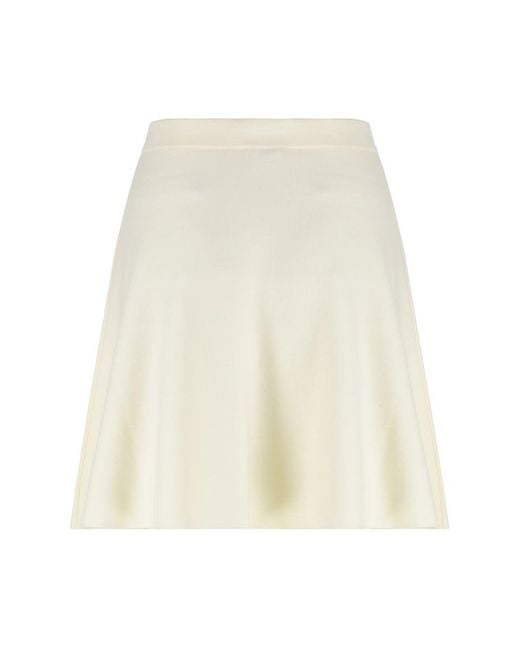 Max Mara White Miniskirt Ubalda