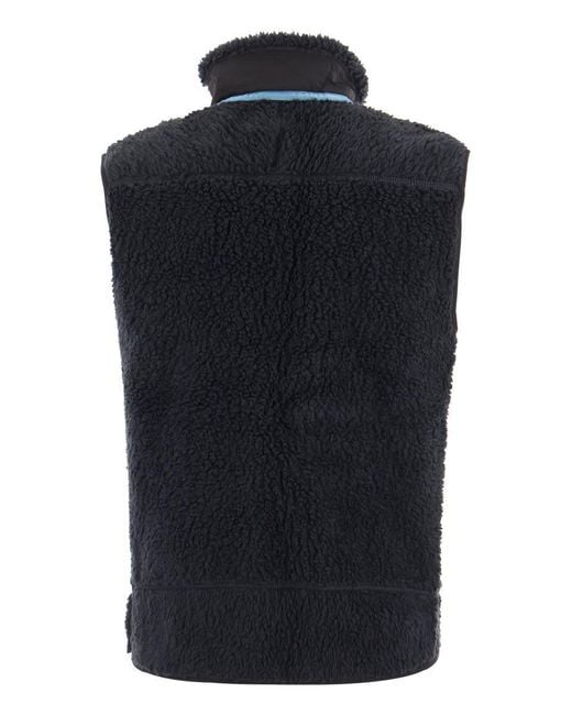 Patagonia Black ' Classic Retro-X Fleece Vest for men