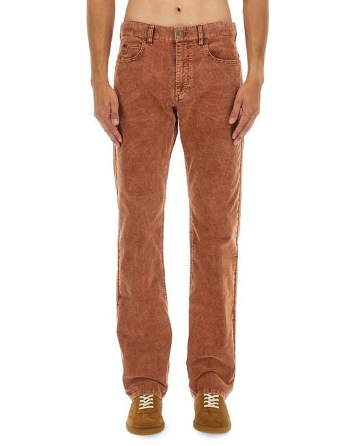 Isabel Marant Brown Pants "Lewys" for men