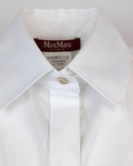Max Mara Studio White Shirt