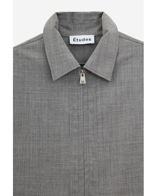 Etudes Studio Gray Shirts for men