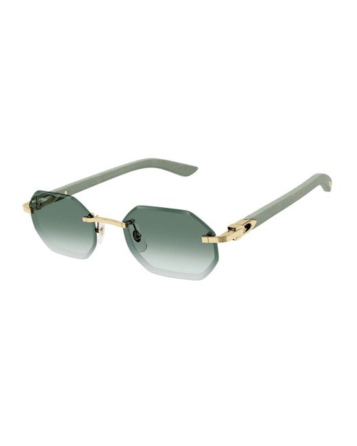 Cartier Green Ct0439S Signature C De Sunglasses