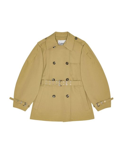 Ganni Natural Coats