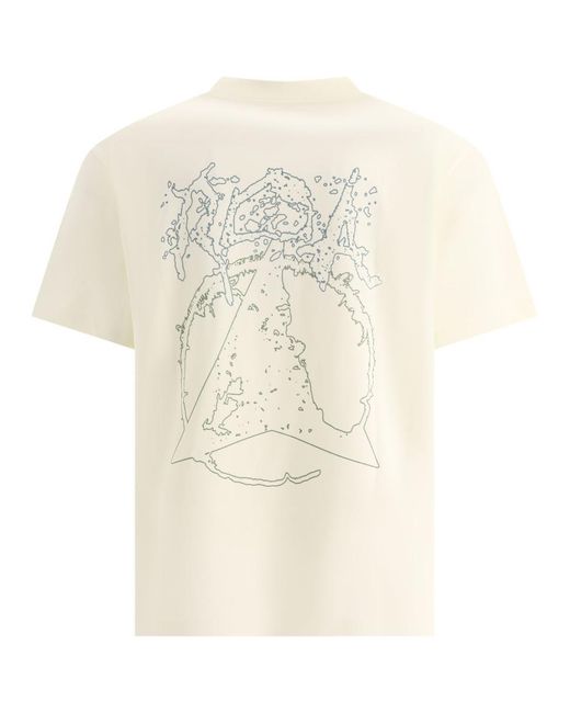 Roa White "Shortsleeve Graphic" T-Shirt for men