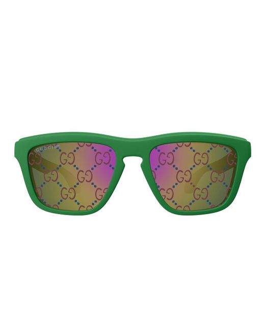 Gucci Green Sunglasses