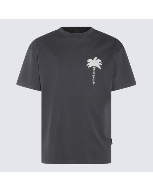 Palm Angels Black T-Shirts And Polos for men