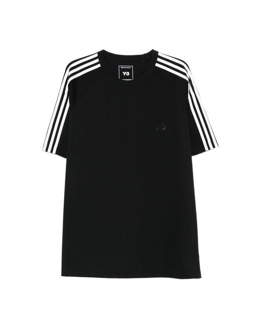 Y-3 Men's Black T-Shirts