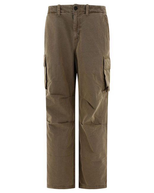 Our Legacy Natural "Mount" Cargo Trousers for men