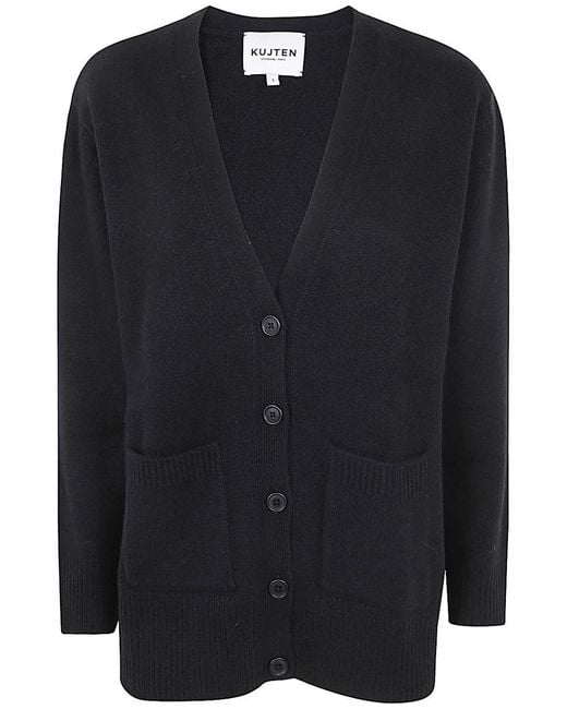 Kujten Black Any Cardigan