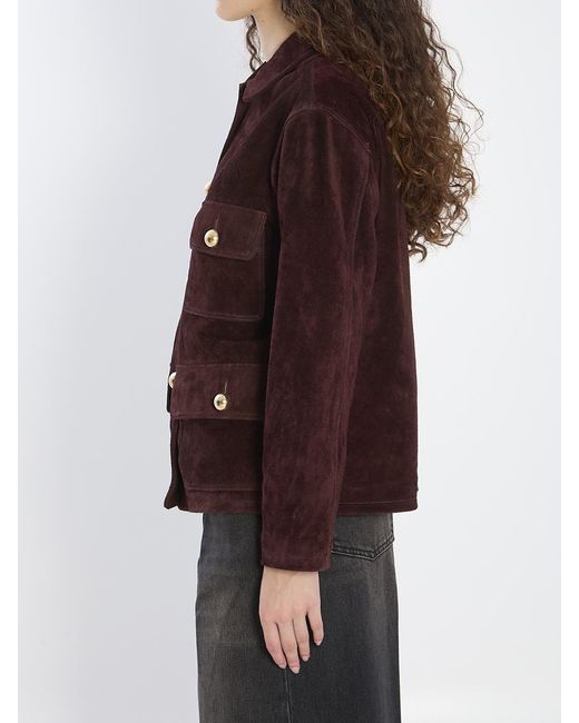 Arma Brown Rosia Suede Jacket