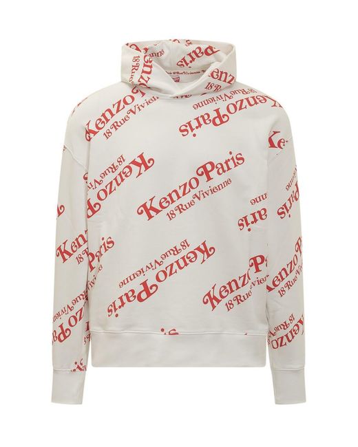 KENZO White ' By Verdy' Hoodie for men