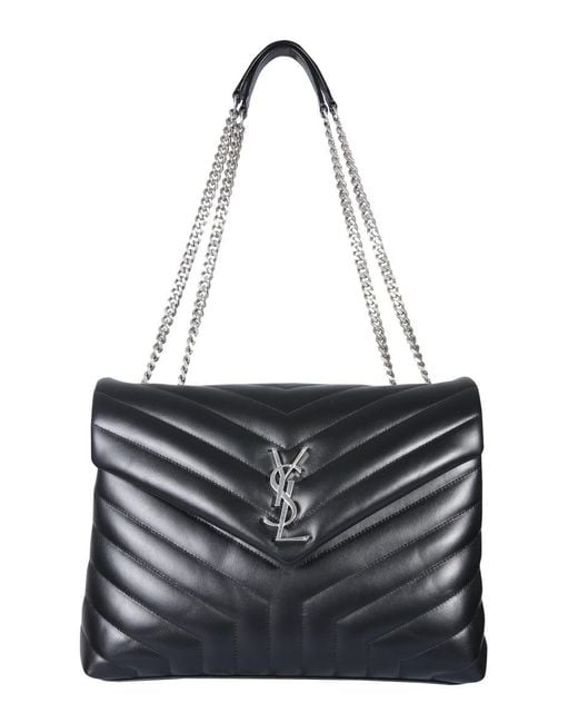 Saint Laurent Black Bag "loulou" Medium