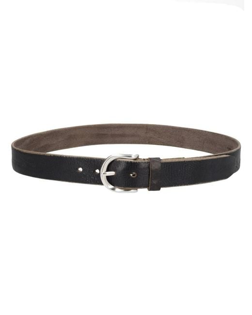 Our Legacy Brown Leather Belt for men