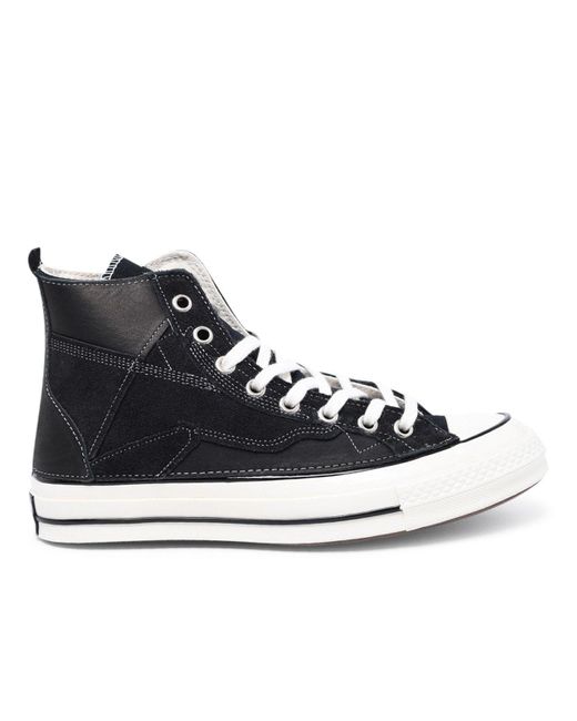 Converse Black Fabric Hightop Chuck 70 Sneakers for Men Lyst