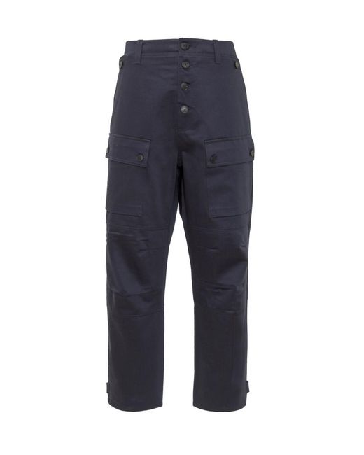 Seafarer Blue Cargo Pants for men