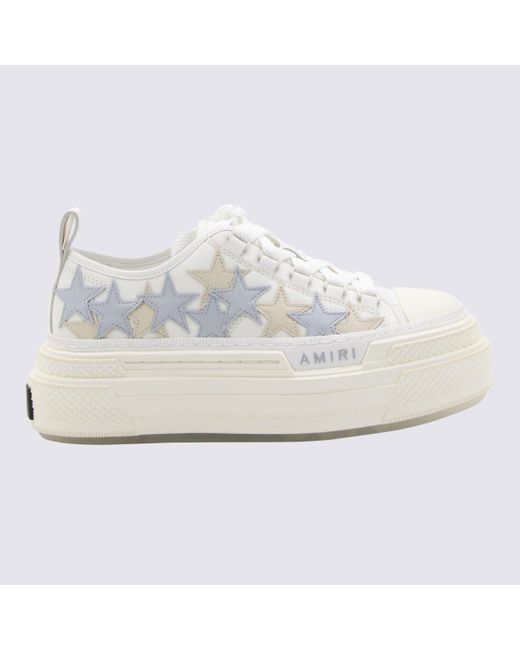 Amiri Multicolor Stars Low Top Platform Sneakers