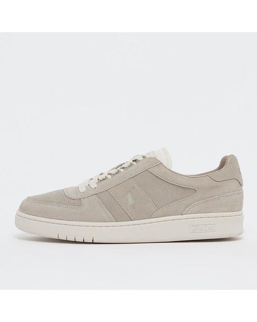 Polo Ralph Lauren Polo Crt Pp-sneakers-low Top Lace Shoes in White for ...