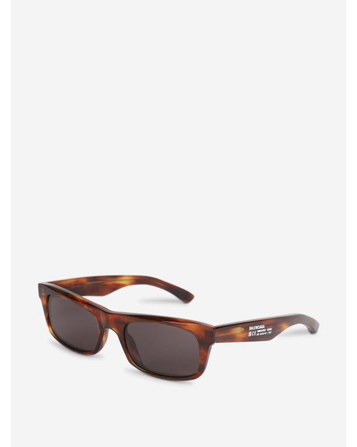 Balenciaga Multicolor Square Sunglasses for men