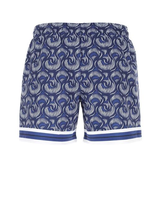Dries Van Noten Blue Swimsuits for men