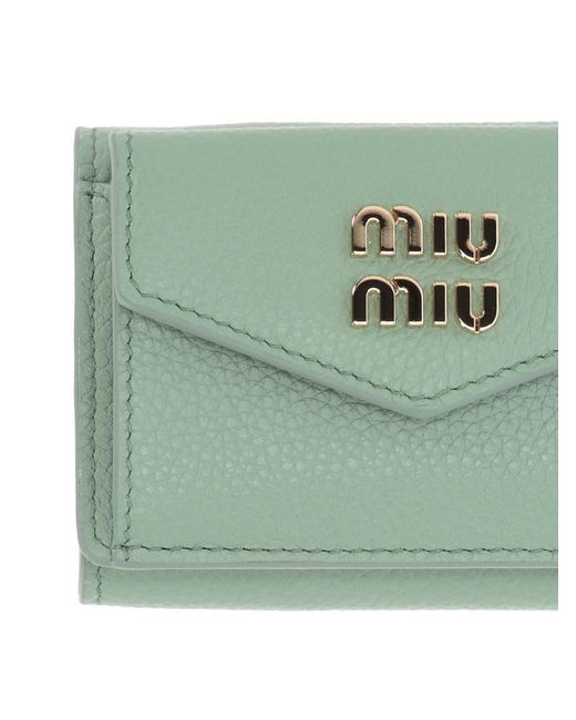 Miu Miu Green Wallets