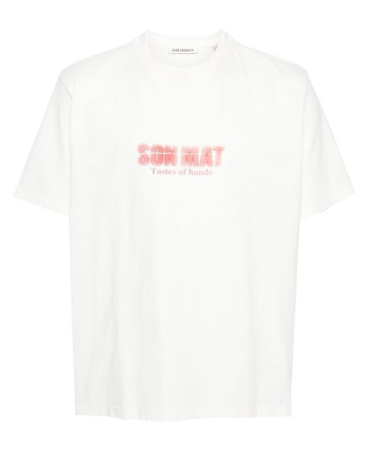 Our Legacy White Box T-Shirt for men