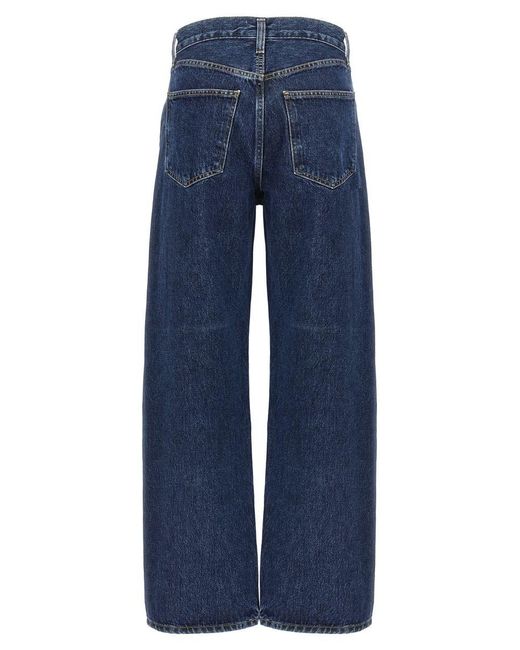 Agolde Blue 'Low Curve' Jeans