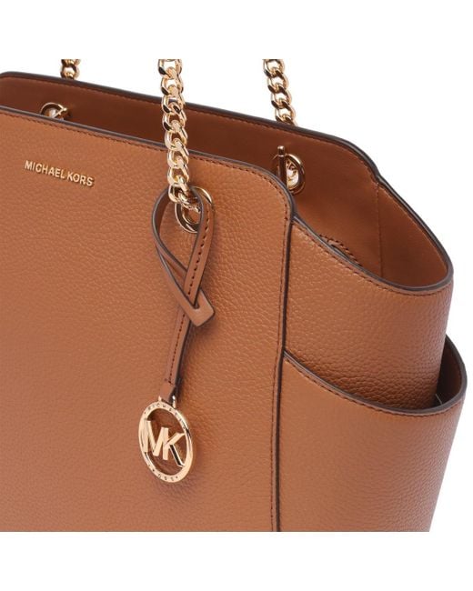 Leather handbag Michael Kors Brown in Leather - 25083512