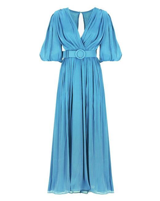 Costarellos Blue Costalleros Dresses