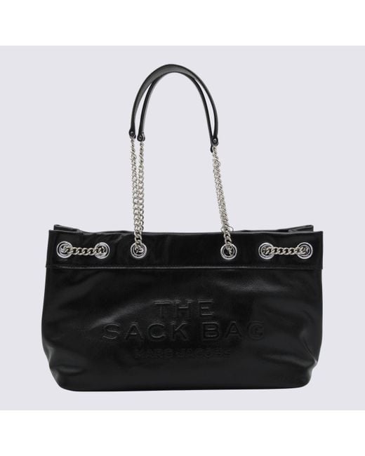 Marc Jacobs Black The Chain Sack Shoulder Bag