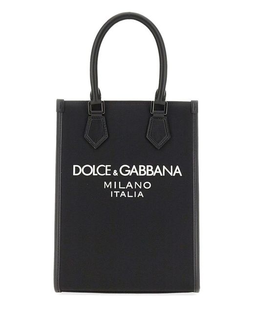 Dolce & Gabbana Black Borsa Small Con Logo for men