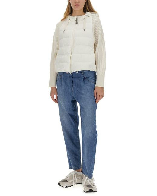 Brunello Cucinelli Blue Jeans In Denim