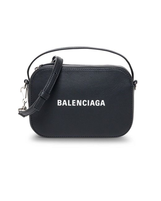 Balenciaga Black Everyday Xs Camera Bag for men