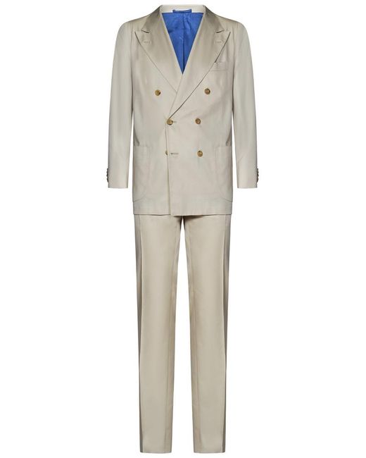 Kiton White Suit for men