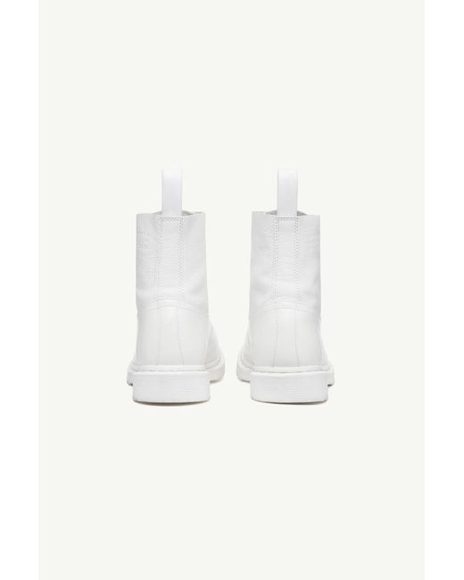 Mm6 Maison Margiela X Dr.martens White 1460 8 Eye No Steel Toe/ Shoes