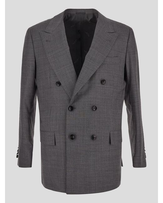 Kiton Gray Suit for men