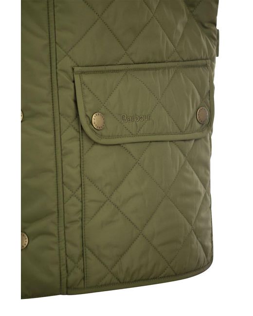 Barbour Green Lowerdale - Quilted Vest for men