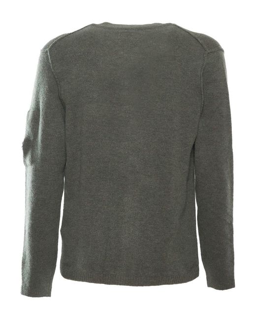 C P Company Gray Cardigan for men